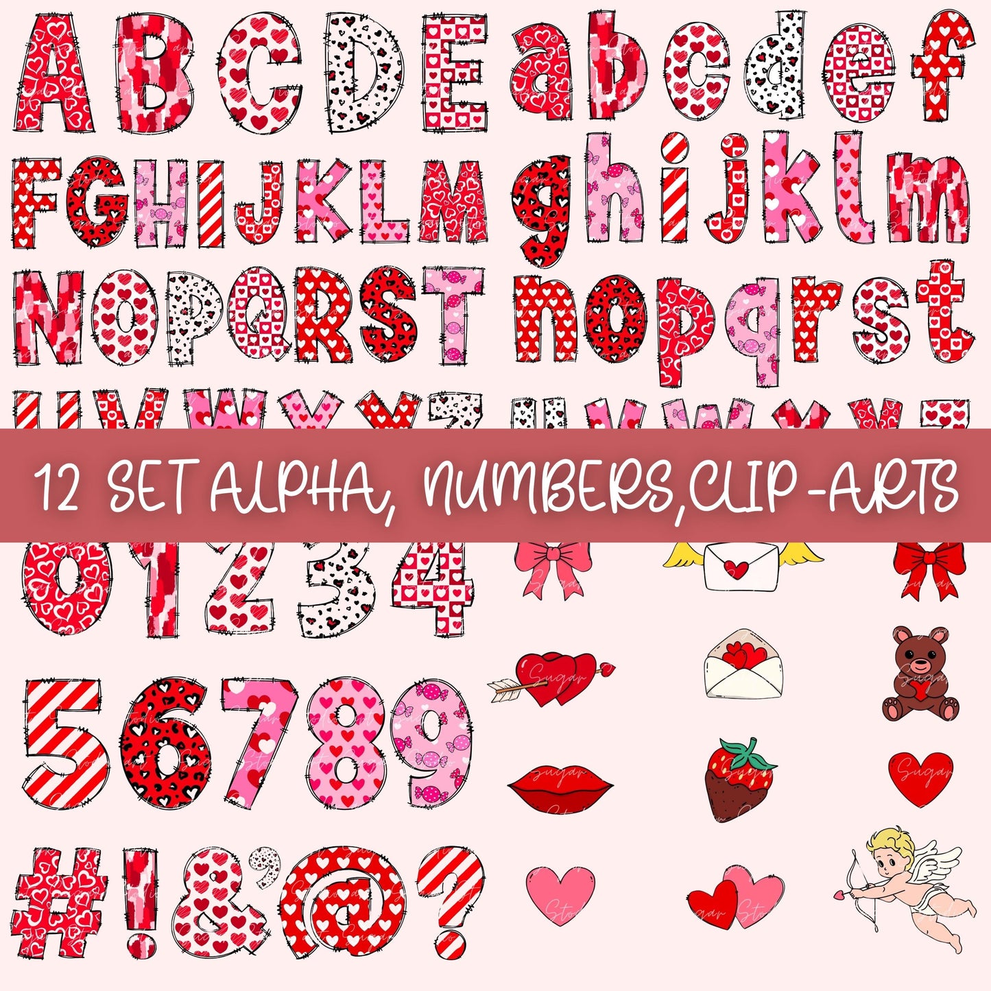 10,000+ Valentine Mega Bundle — Premium PNG Graphics Pack