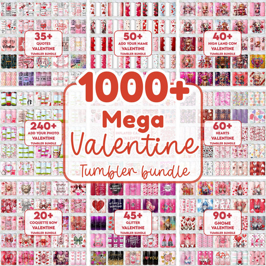 10,000+ Valentine Mega Bundle — Premium PNG Graphics Pack