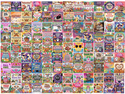 5000+ Bold & Easy Coloring Pages Mega Bundle | Printable PDF for Stress Relief, Crafts & Creative Projects