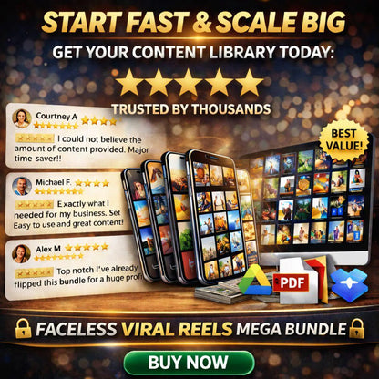 250K Viral Reels Mega Bundle (PLR + MRR)